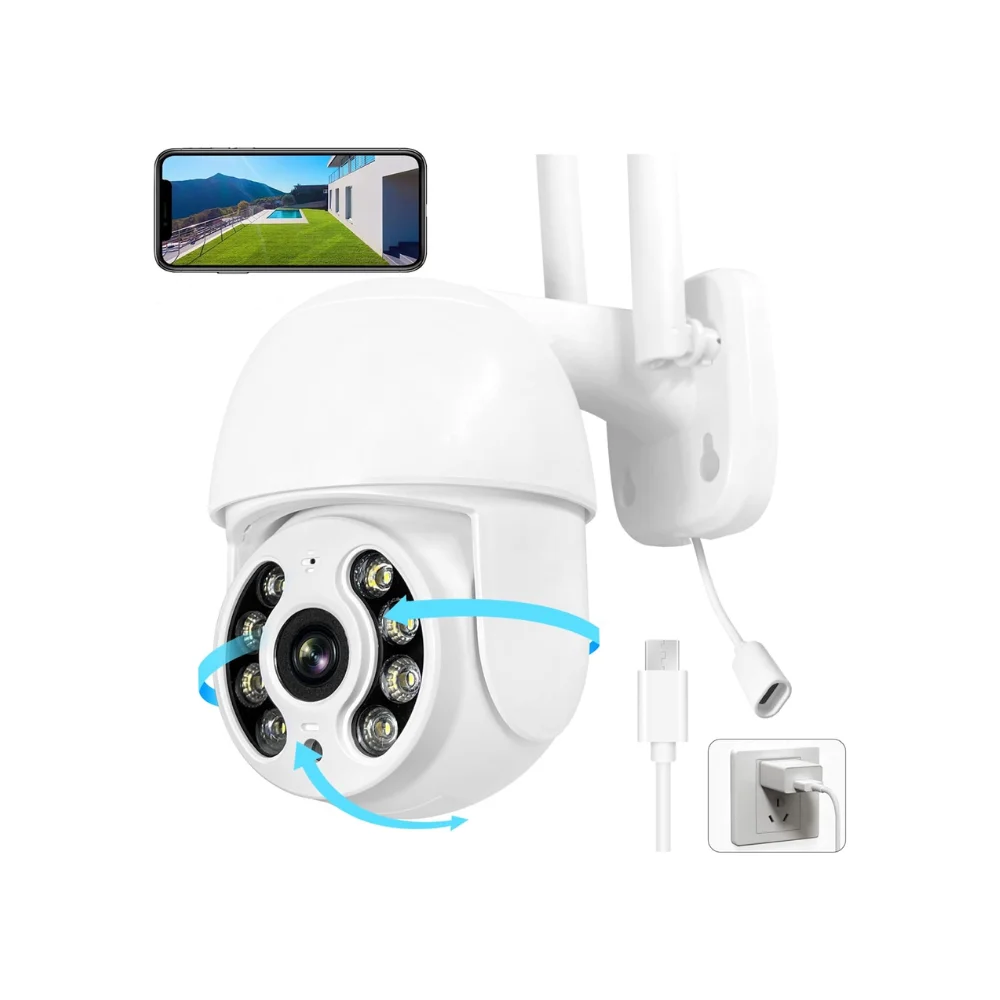 CAMARA 3MP WIFI DOMO PTZ AUDIO DOBLE VIA